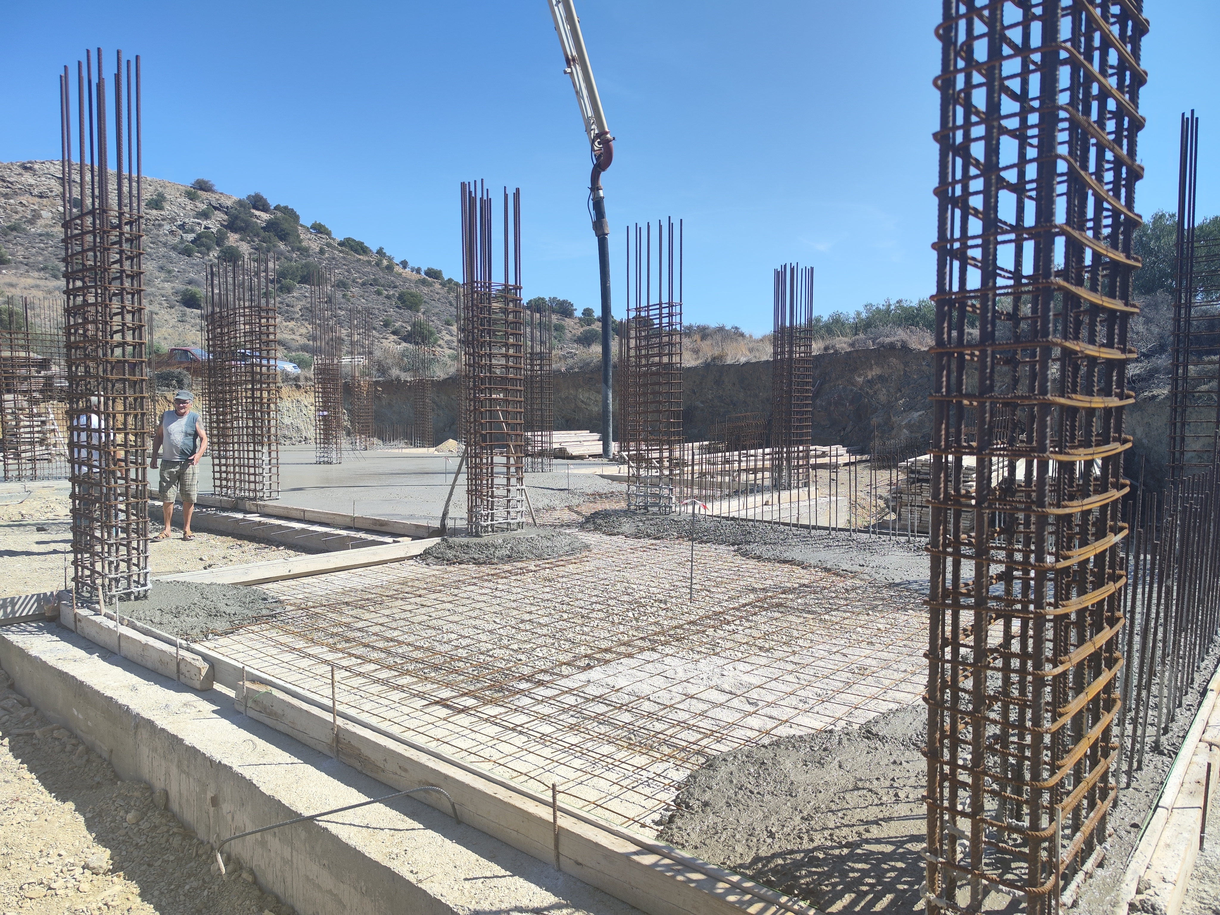Bauprojekt auf Kreta – Übersicht September 2023