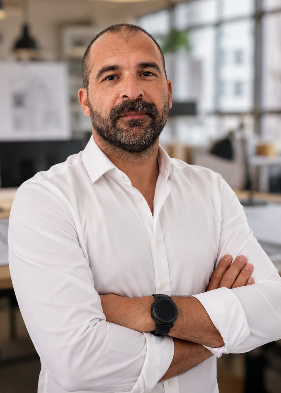 Kostas Armoutakis, Lokaler Architekt auf Kreta